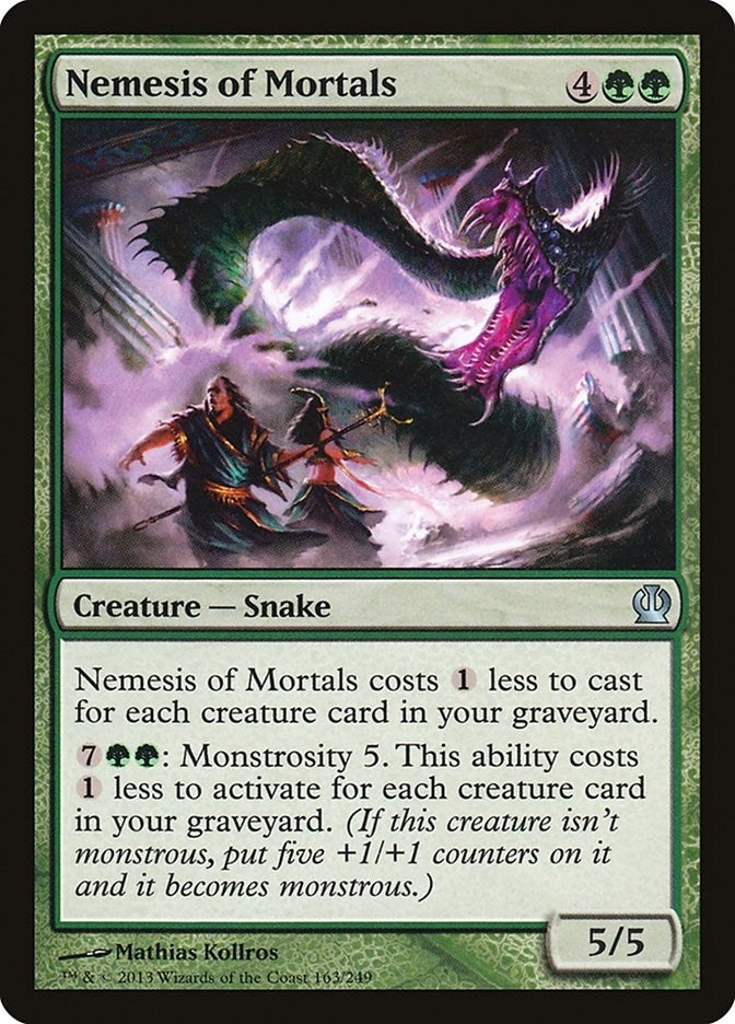 Image for Nemesis of Mortals (Theros) (163) - Magic: The Gathering