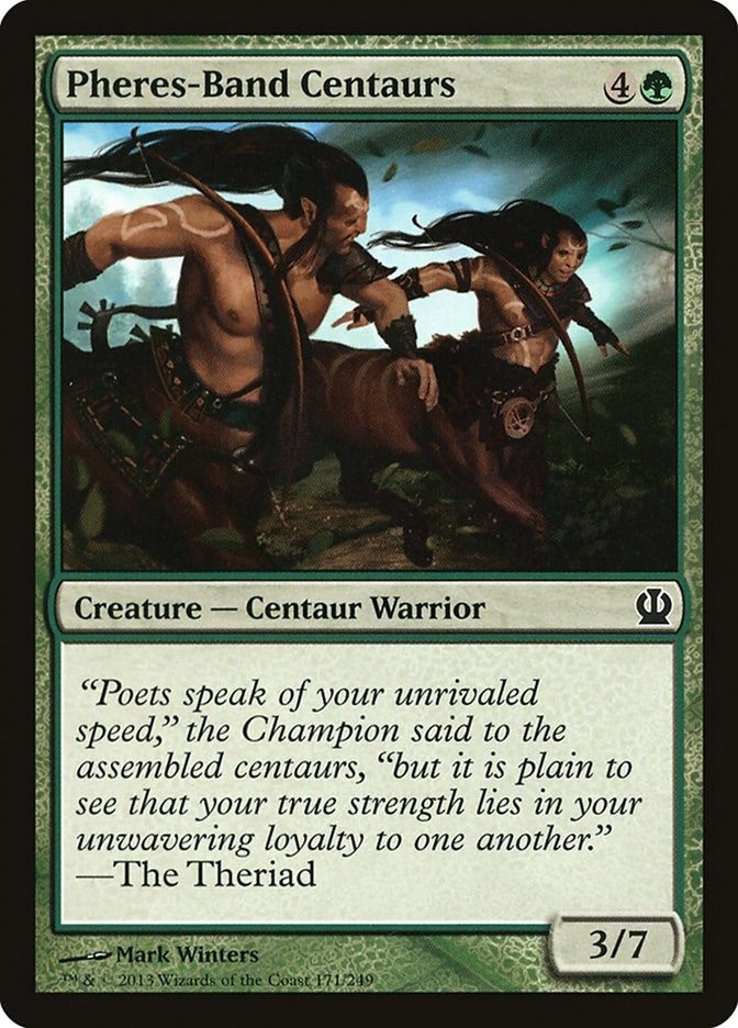 Image for Pheres-Band Centaurs (Theros) (171) - Magic: The Gathering