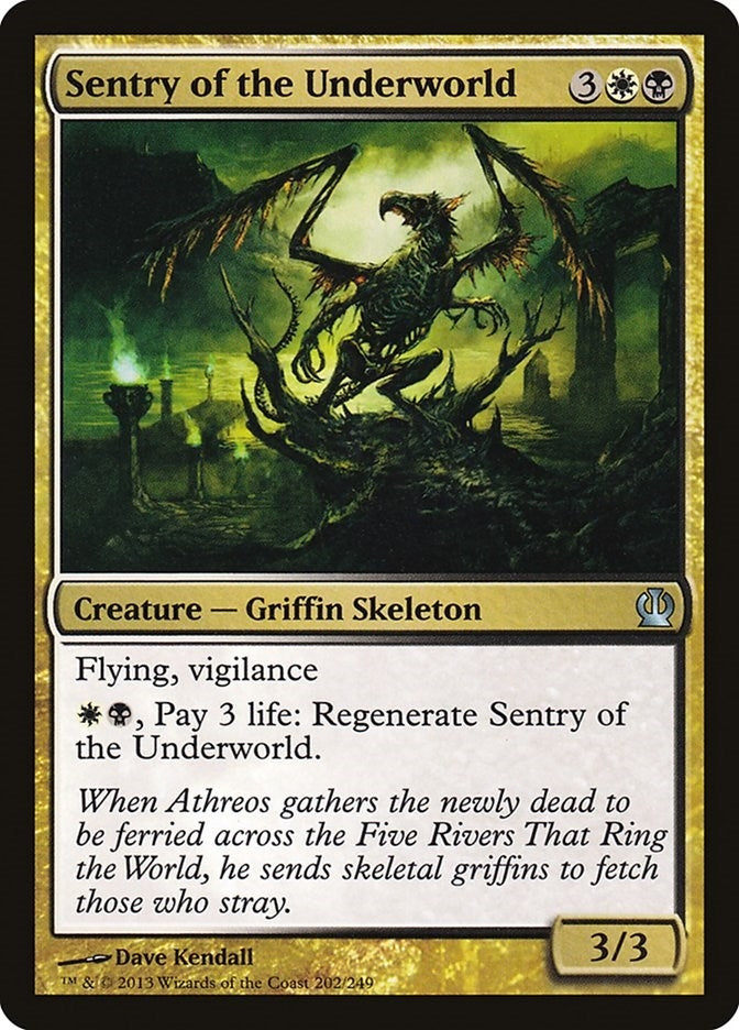 Image for Sentry of the Underworld (Theros) (202) - Magic: The Gathering
