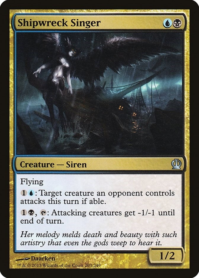 Image for Shipwreck Singer (Theros) (203) - Magic: The Gathering