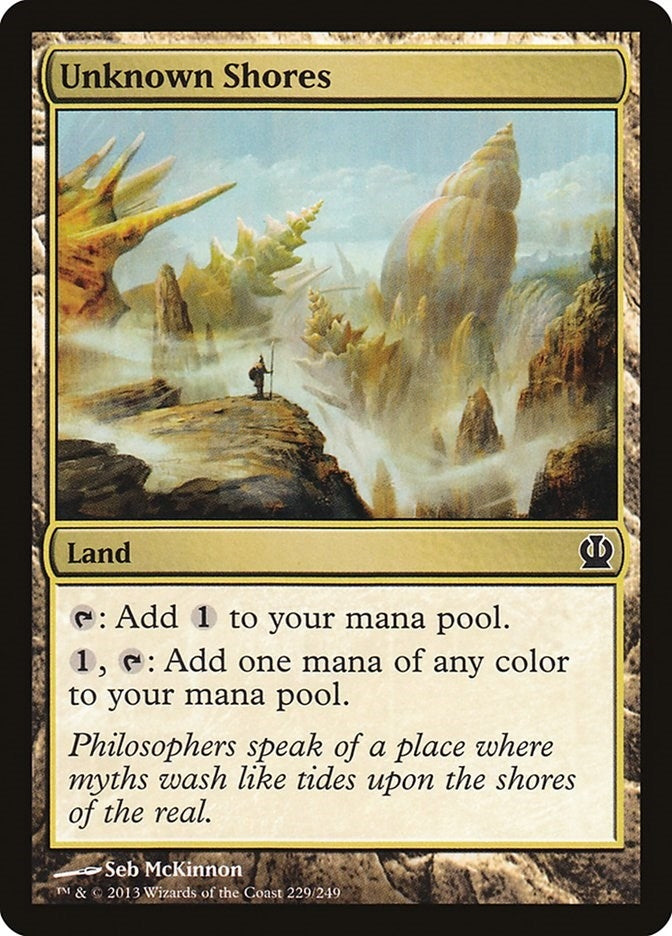 Image for Unknown Shores (Theros) (229) - Magic: The Gathering