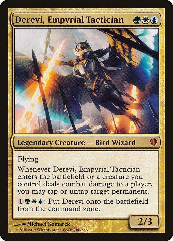 Image for Derevi, Empyrial Tactician (Commander 2013) (186) - Magic: The Gathering