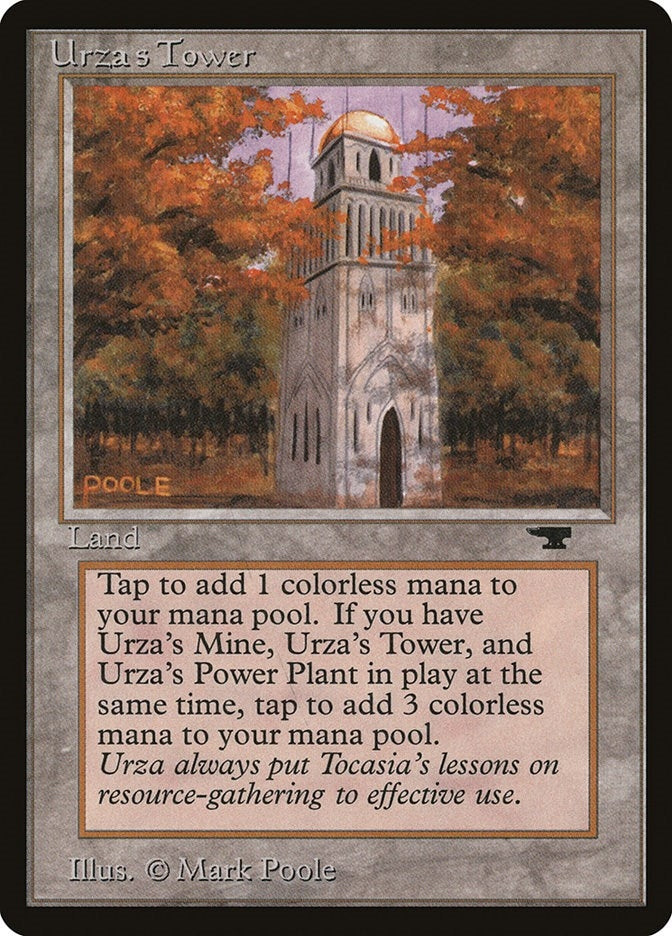 Image for Urza's Tower (Forest) (Antiquities) - Magic: The Gathering