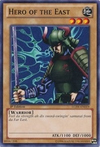 Image for Hero of the East (Legendary Collection 4: Joey's World) (LCJW-EN019) - YuGiOh