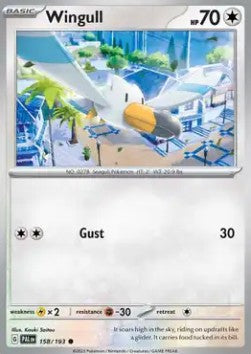 Wingull - Paldea Evolved (Common) [PAL-158]
