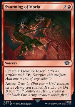 Swarming of Moria - The Lord of the Rings: Tales of Middle-earth (Common) [LTR-150]