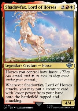 Shadowfax, Lord of Horses - The Lord of the Rings: Tales of Middle-earth (Uncommon) [LTR-227]