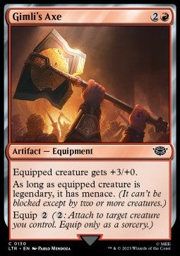 Gimli's Axe - The Lord of the Rings: Tales of Middle-earth (Common) [LTR-130]