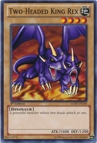 Image for Two-Headed King Rex (Legendary Collection 4: Joey's World) (LCJW-EN140) - YuGiOh