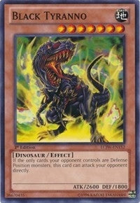 Image for Black Tyranno (Legendary Collection 4: Joey's World) (LCJW-EN152) - YuGiOh