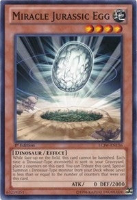 Image for Miracle Jurassic Egg (Legendary Collection 4: Joey's World) (LCJW-EN156) - YuGiOh