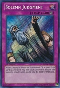 Image for Solemn Judgment (Legendary Collection 4: Joey's World) (LCJW-EN182) - YuGiOh