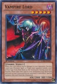 Image for Vampire Lord (Legendary Collection 4: Joey's World) (LCJW-EN191) - YuGiOh