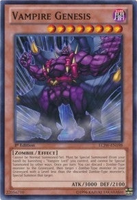 Image for Vampire Genesis (Legendary Collection 4: Joey's World) (LCJW-EN198) - YuGiOh