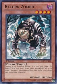 Image for Return Zombie (Legendary Collection 4: Joey's World) (LCJW-EN201) - YuGiOh