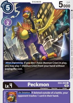 Peckmon (EX4-055) - Alternative Being (Common) [EX04-055]