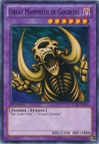 Image for Great Mammoth of Goldfine (Legendary Collection 4: Joey's World) (LCJW-EN210) - YuGiOh