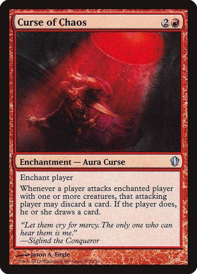 Image for Curse of Chaos (Commander 2013) (105) - Magic: The Gathering