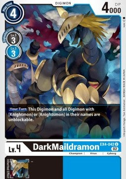 DarkMaildramon (EX4-042) - Alternative Being (Uncommon) [EX04-042]