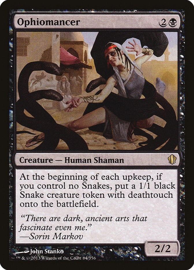 Image for Ophiomancer (Commander 2013) (84) - Magic: The Gathering