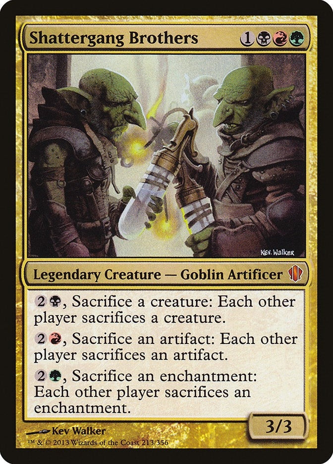 Image for Shattergang Brothers (Commander 2013) (213) - Magic: The Gathering