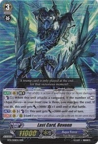 Image for Last Card, Revonn (BT11: Seal Dragons Unleashed) (BT11/008EN) - Cardfight Vanguard