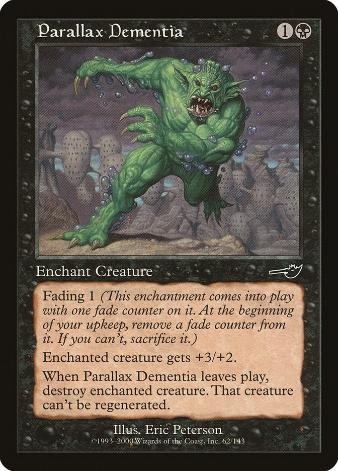 Image for Parallax Dementia (Nemesis) (62) - Magic: The Gathering