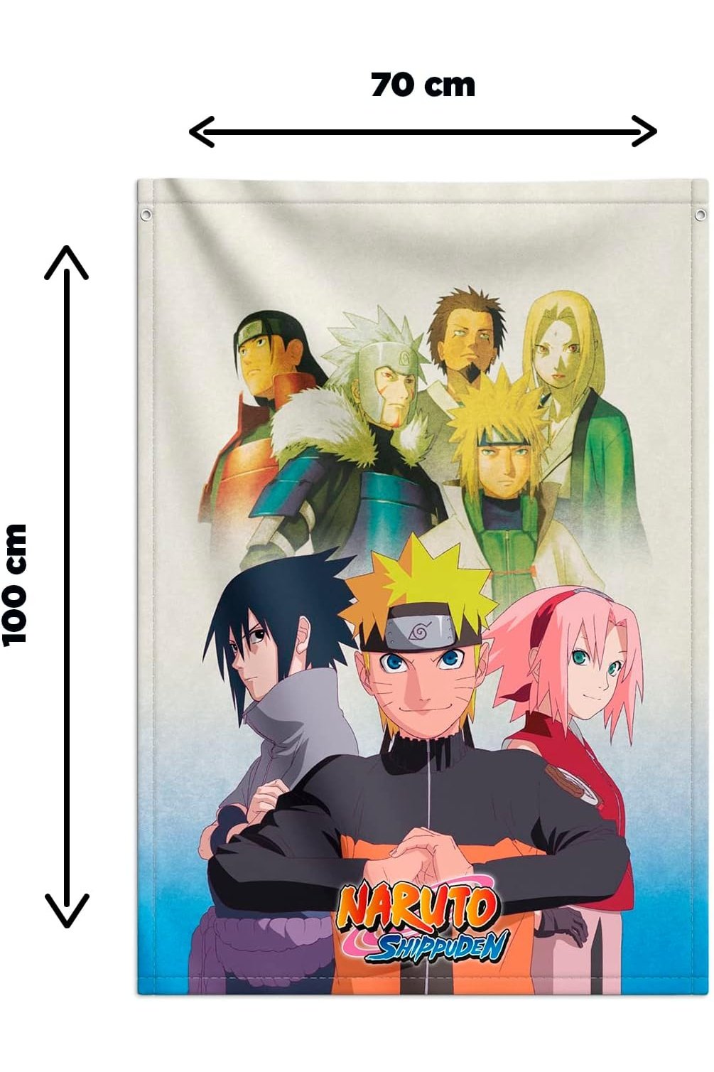 Naruto Shippuden Decorative Scroll Flag