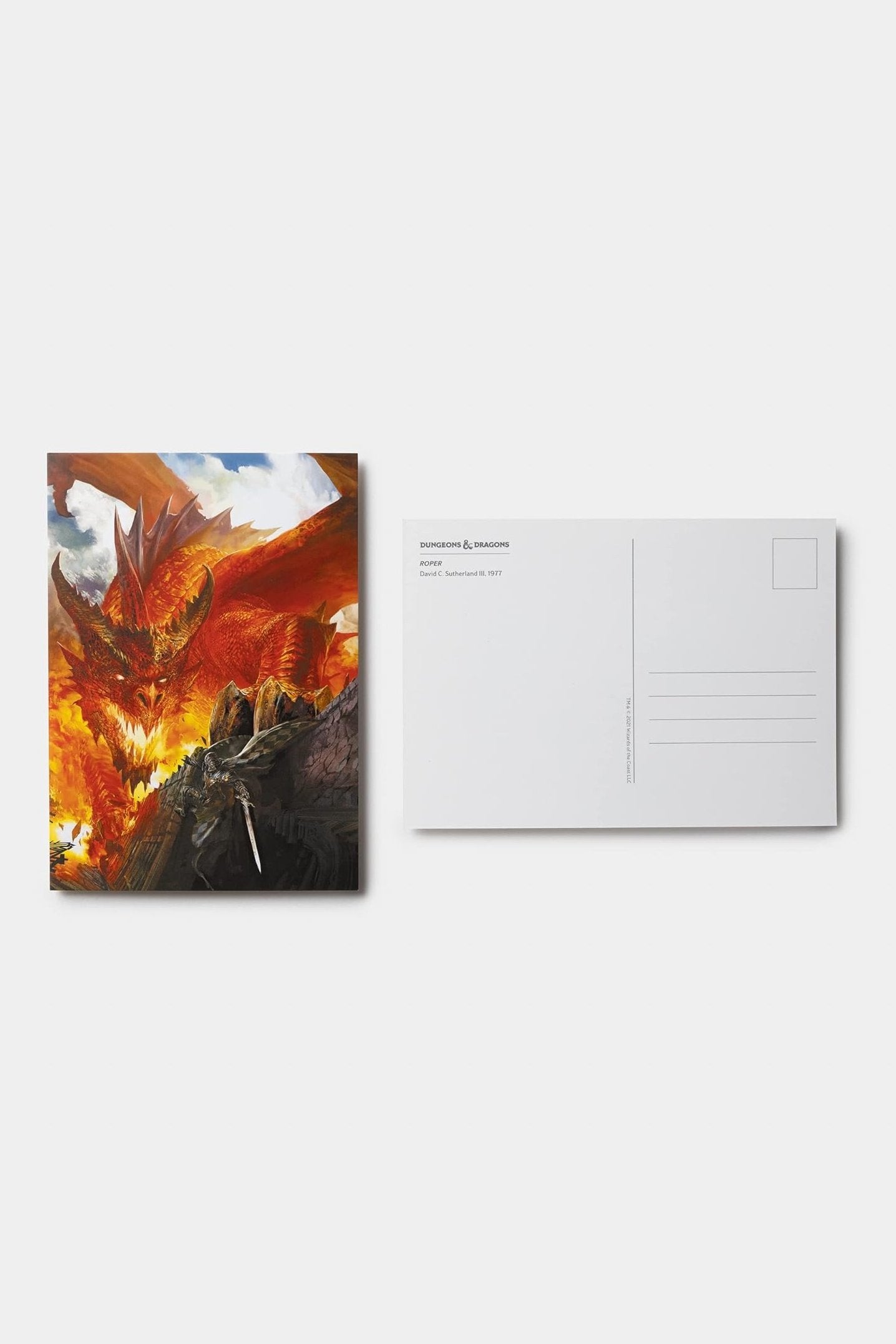 Dungeons & Dragons 100 Postcards: Archival Art From Multiple Editions: 100 Postcards