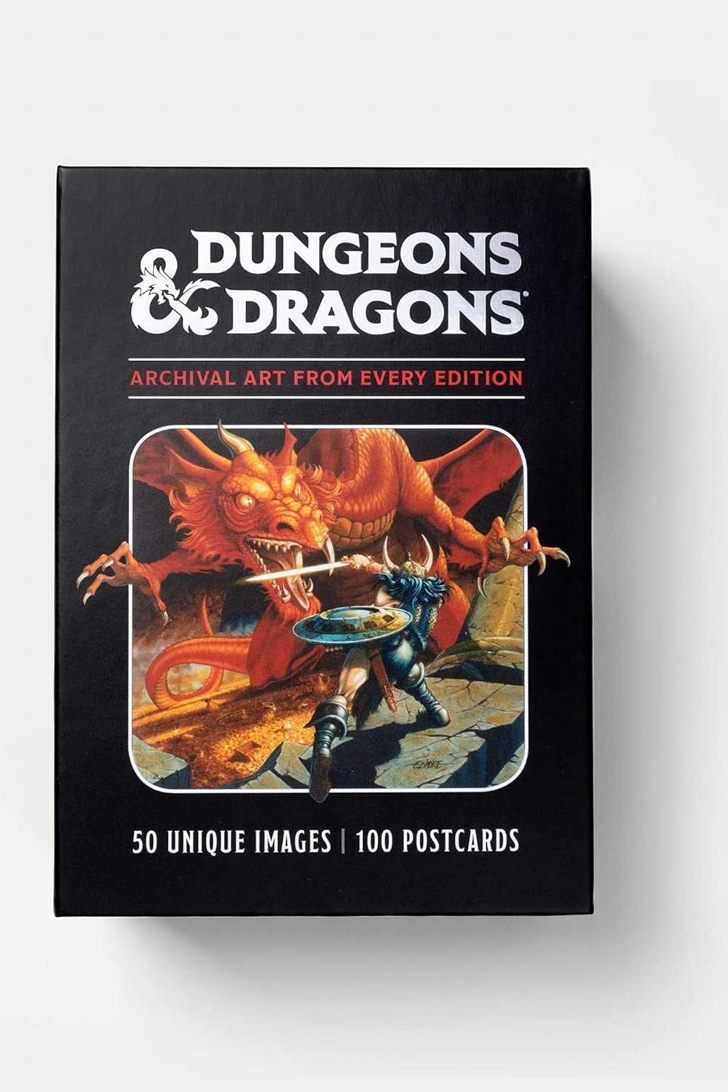 Dungeons & Dragons 100 Postcards: Archival Art From Multiple Editions: 100 Postcards