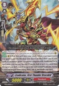 Image for Eradicator, First Thunder Dracokid (BT11: Seal Dragons Unleashed) (BT11/090EN) - Cardfight Vanguard