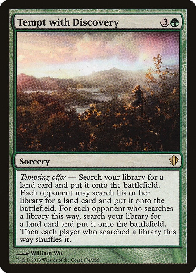 Image for Tempt with Discovery (Commander 2013) (174) - Magic: The Gathering