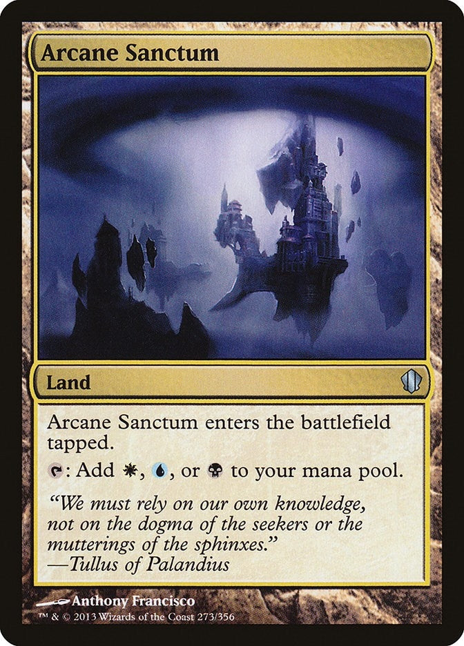 Image for Arcane Sanctum (Commander 2013) (273) - Magic: The Gathering