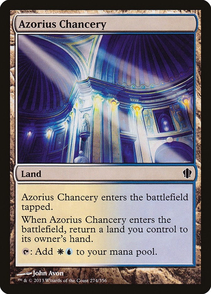 Image for Azorius Chancery (Commander 2013) (274) - Magic: The Gathering