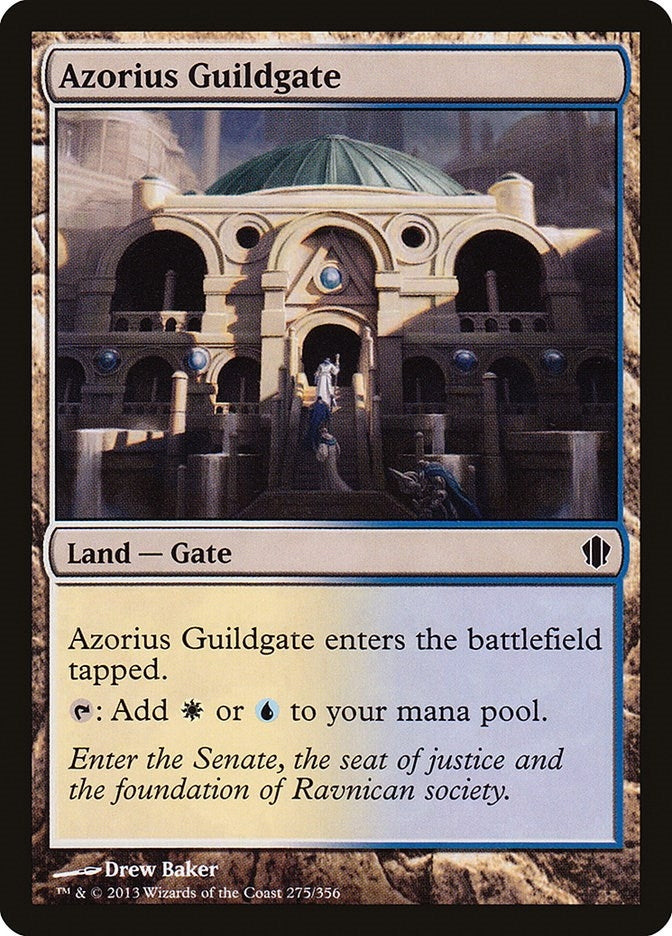 Image for Azorius Guildgate (Commander 2013) (275) - Magic: The Gathering