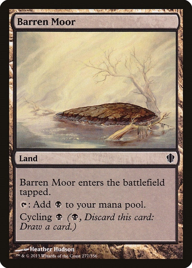 Image for Barren Moor (Commander 2013) (277) - Magic: The Gathering