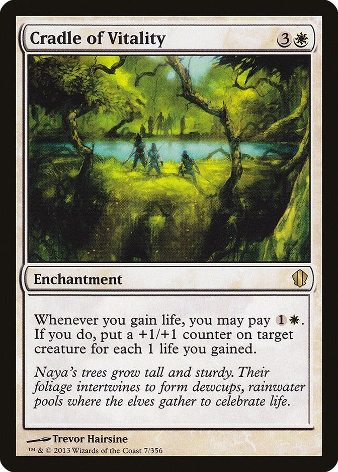 Image for Cradle of Vitality (Commander 2013) (7) - Magic: The Gathering