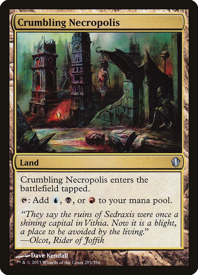 Image for Crumbling Necropolis (Commander 2013) (283) - Magic: The Gathering