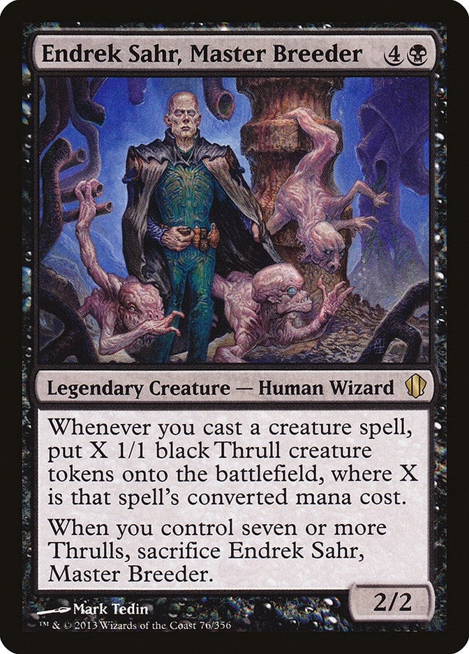 Image for Endrek Sahr, Master Breeder (Commander 2013) (76) - Magic: The Gathering