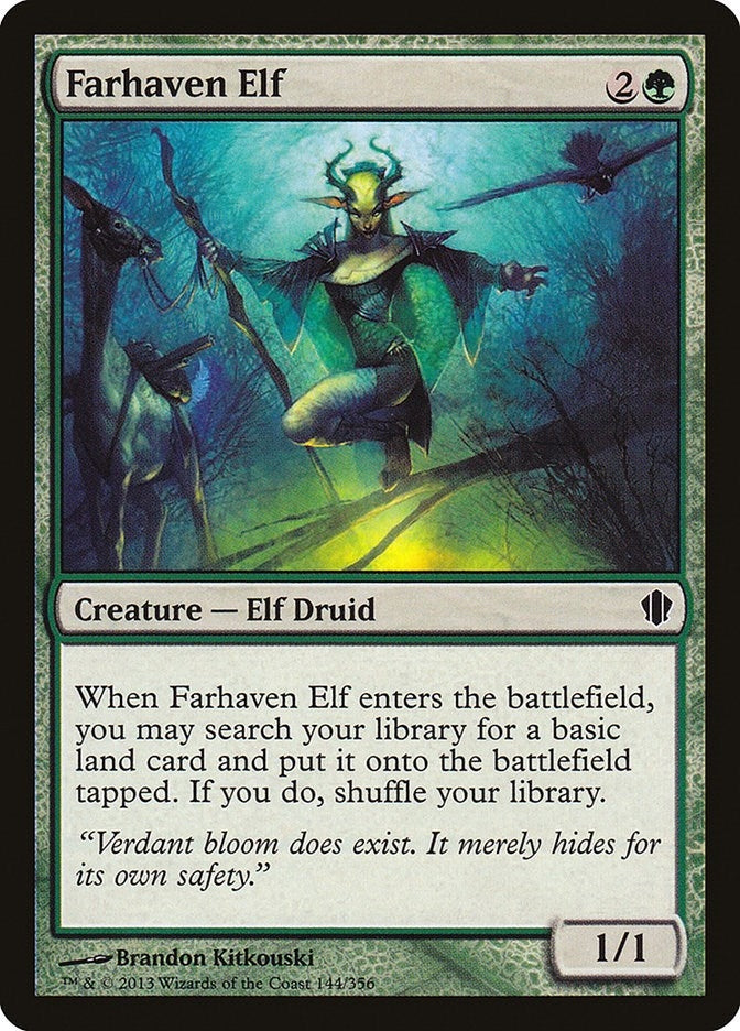 Image for Farhaven Elf (Commander 2013) (144) - Magic: The Gathering
