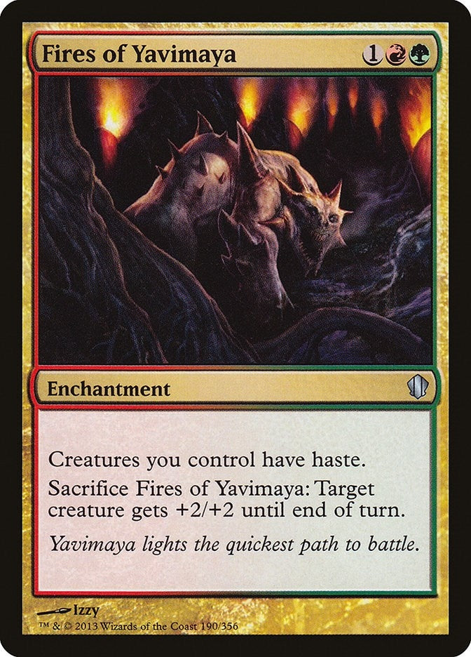 Image for Fires of Yavimaya (Commander 2013) (190) - Magic: The Gathering