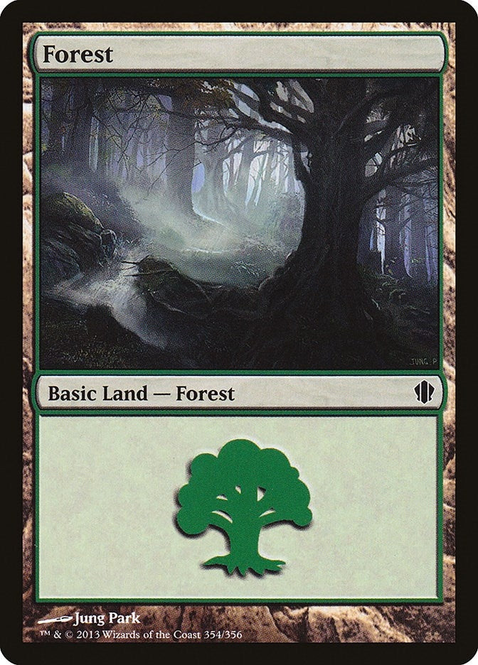Image for Forest (354) (Commander 2013) (354) - Magic: The Gathering