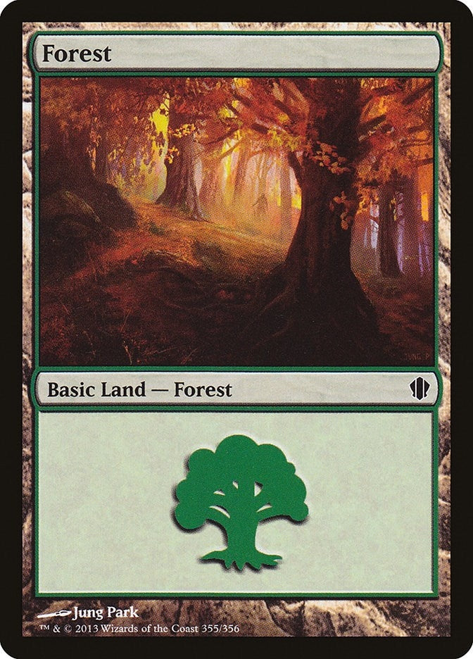 Image for Forest (355) (Commander 2013) (355) - Magic: The Gathering
