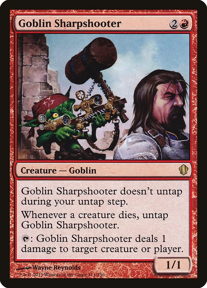 Image for Goblin Sharpshooter (Commander 2013) (111) - Magic: The Gathering