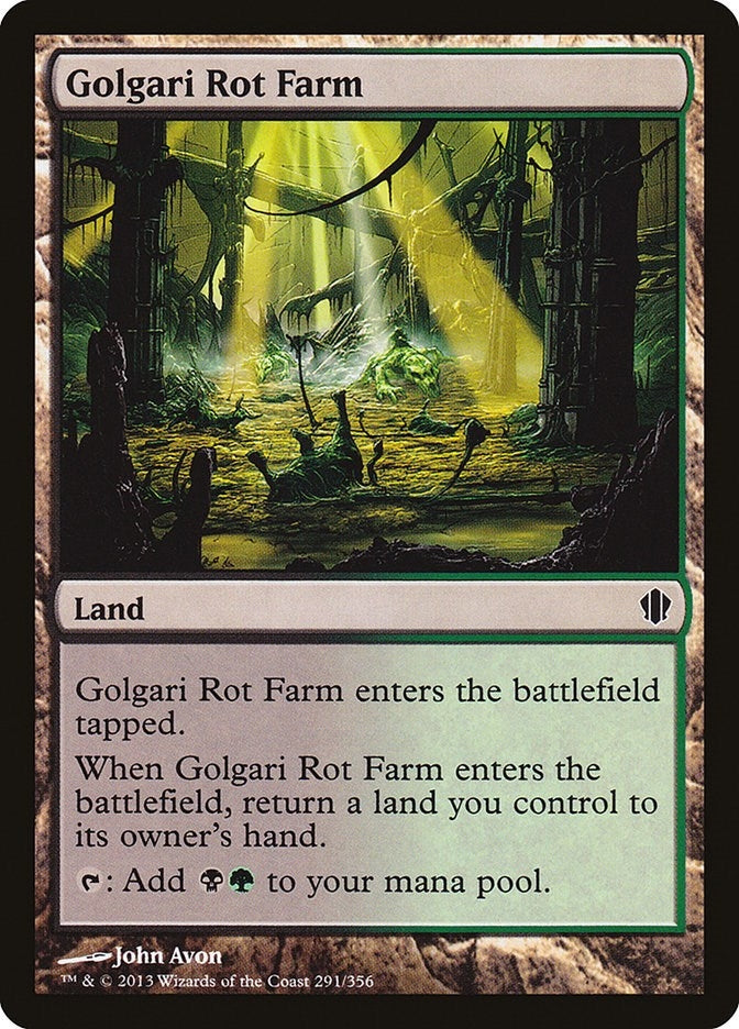 Image for Golgari Rot Farm (Commander 2013) (291) - Magic: The Gathering