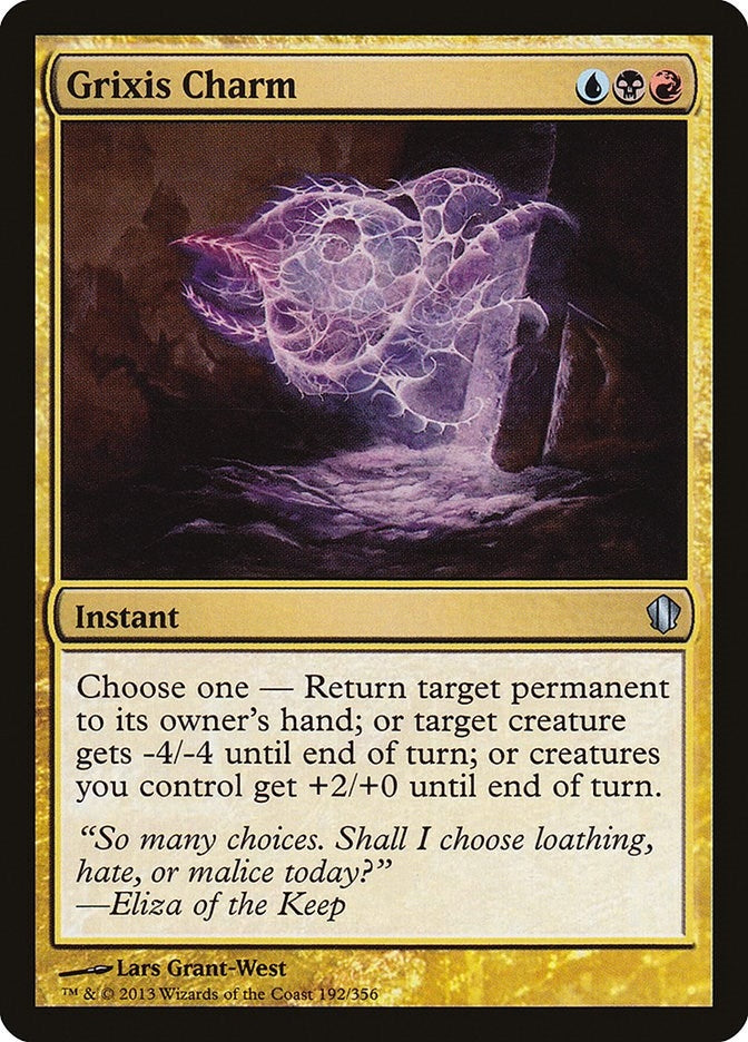 Image for Grixis Charm (Commander 2013) (192) - Magic: The Gathering