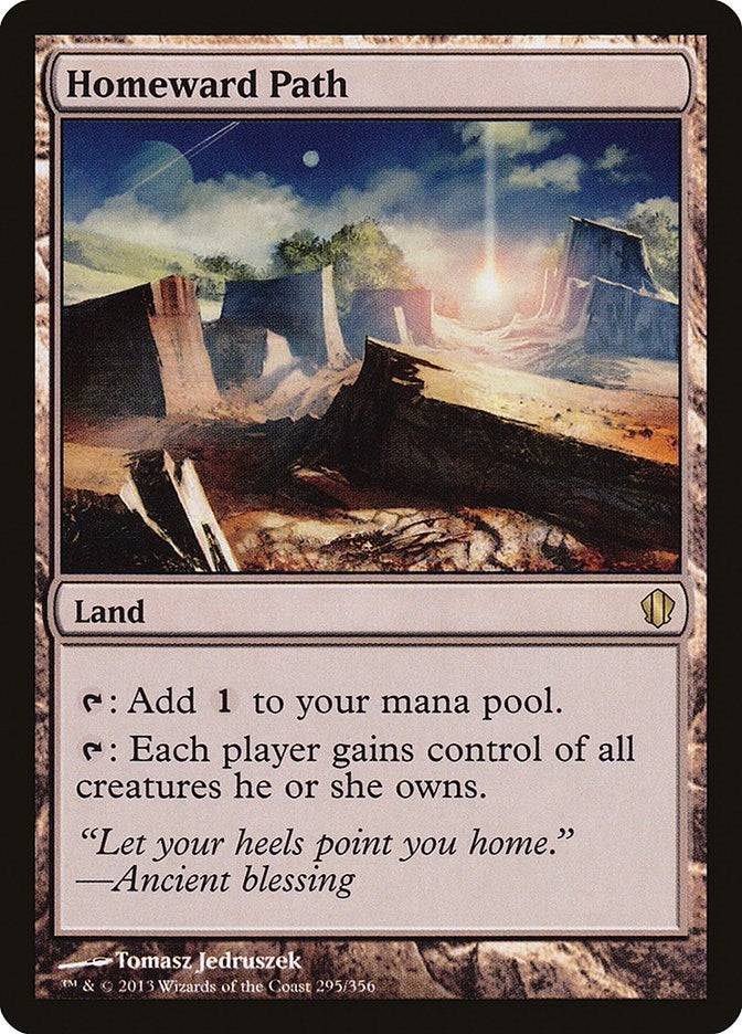 Image for Homeward Path (Commander 2013) (295) - Magic: The Gathering
