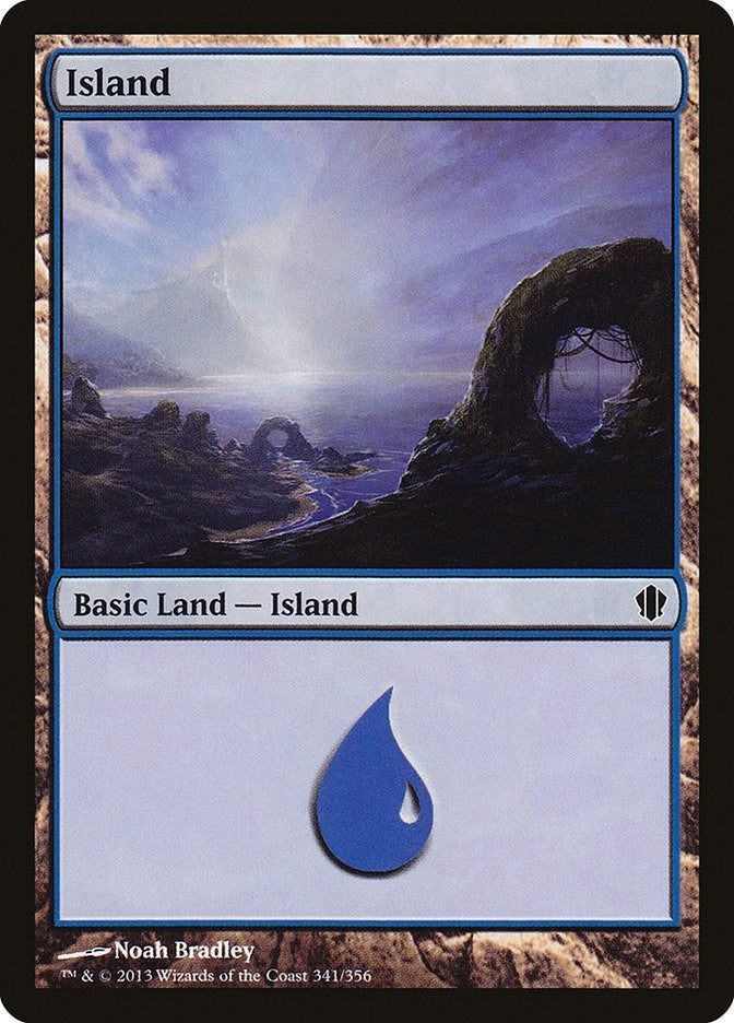 Image for Island (341) (Commander 2013) (341) - Magic: The Gathering