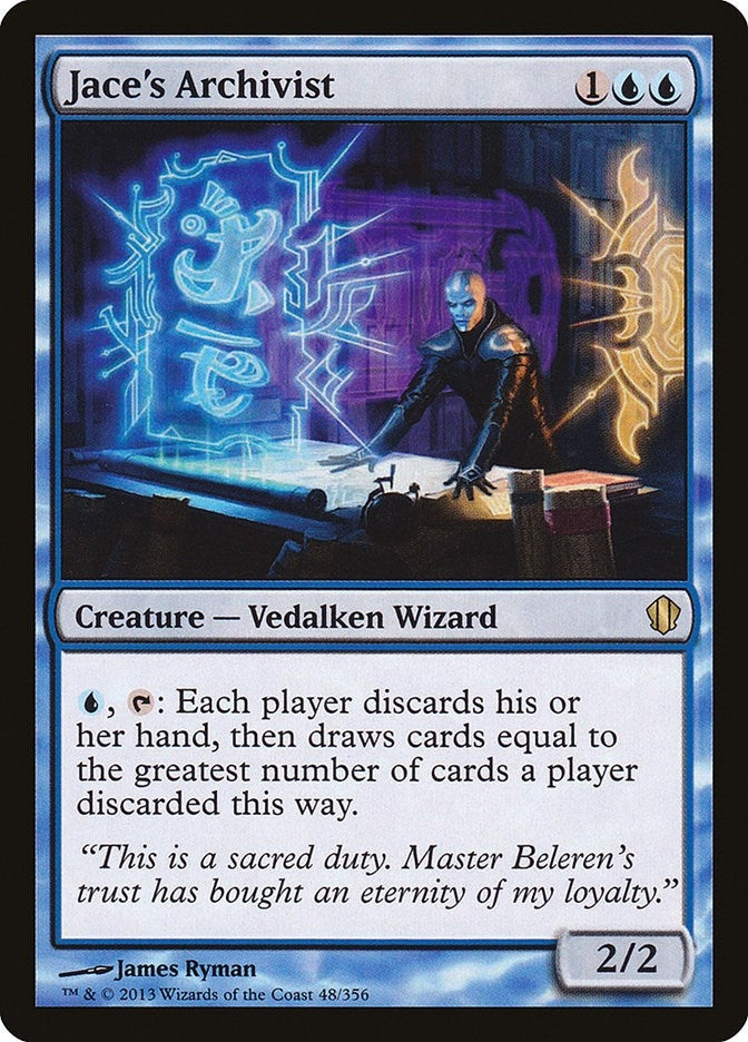Image for Jace's Archivist (Commander 2013) (48) - Magic: The Gathering