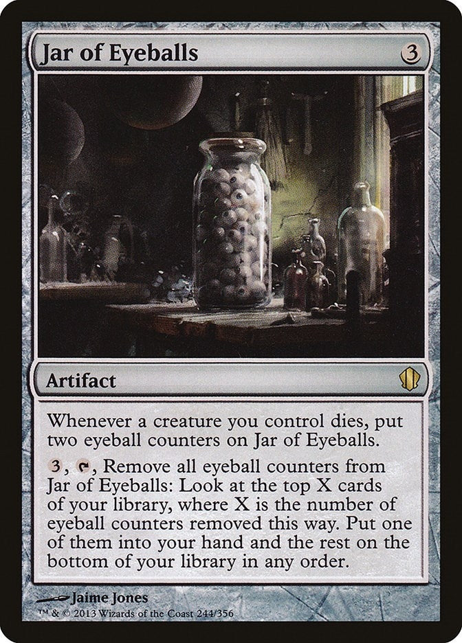 Image for Jar of Eyeballs (Commander 2013) (244) - Magic: The Gathering